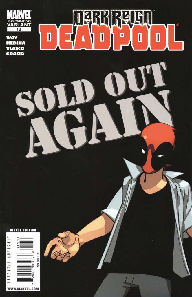 Deadpool (3rd Series) #12  - 2nd printing