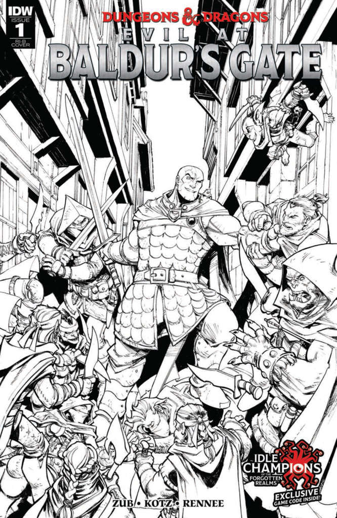 Dungeons & Dragons: Evil at Baldur’s Gate #1 Variation D