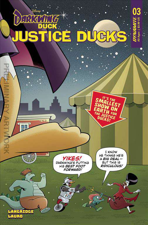 Darkwing Duck Justice Ducks #3 Variation B