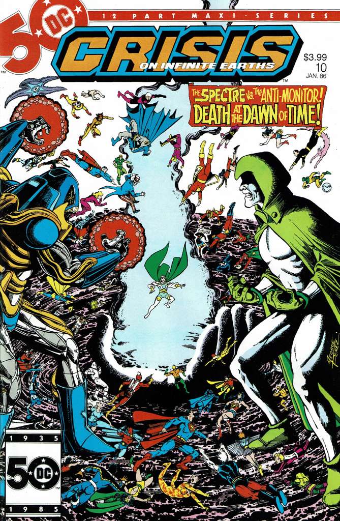 Crisis On Infinite Earths #10 Variation A