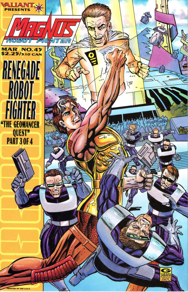 Magnus Robot Fighter (Valiant) #45