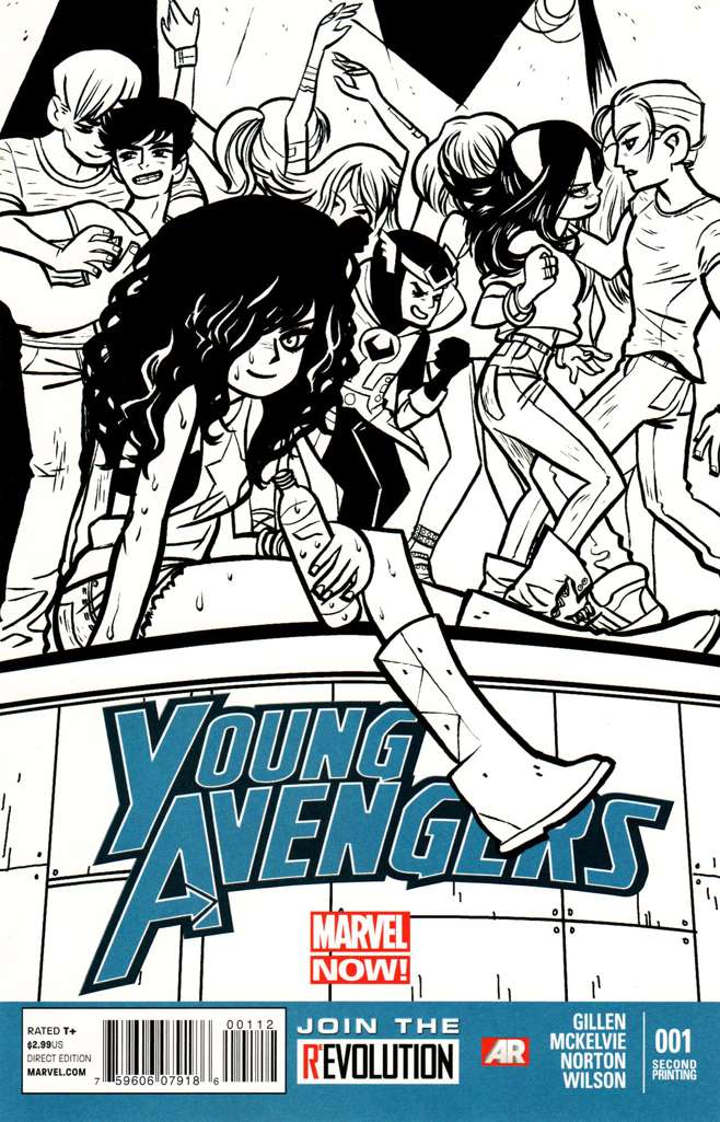 Young Avengers (2nd Series) #1  - 2nd printing