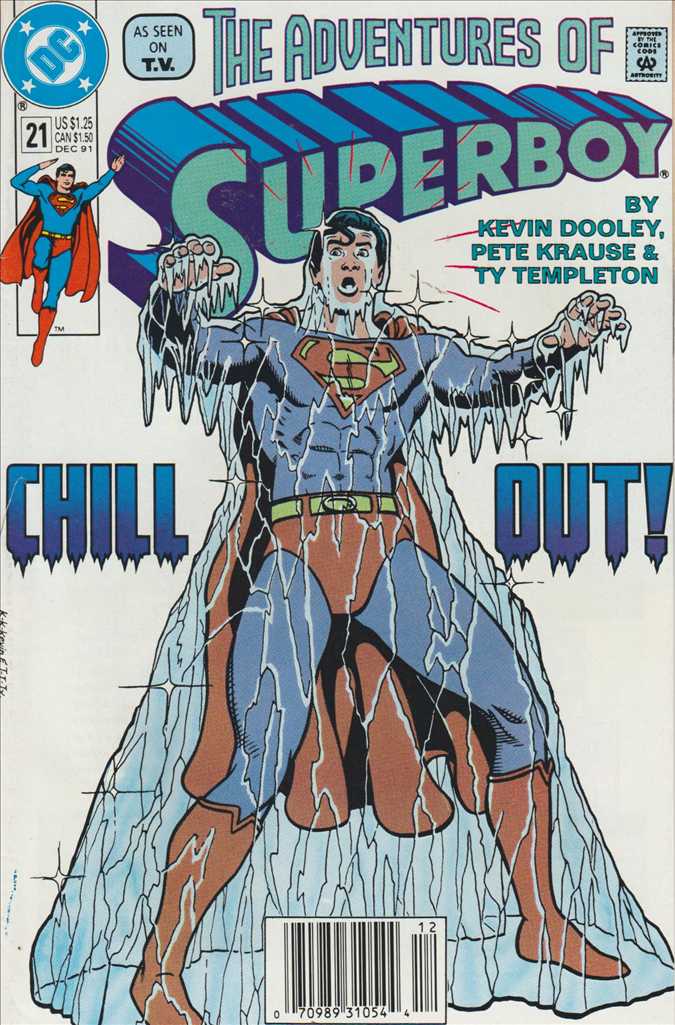 The Adventures of Superboy #21 Newsstand Edition
