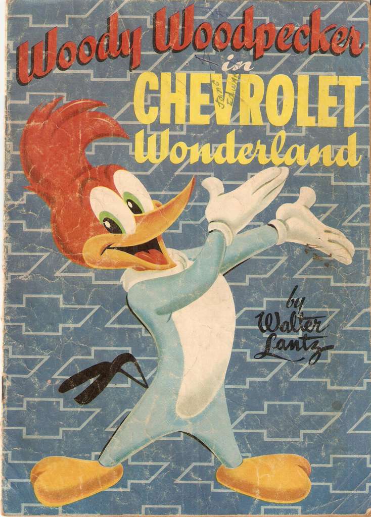 Woody Woodpecker in Chevrolet Wonderland