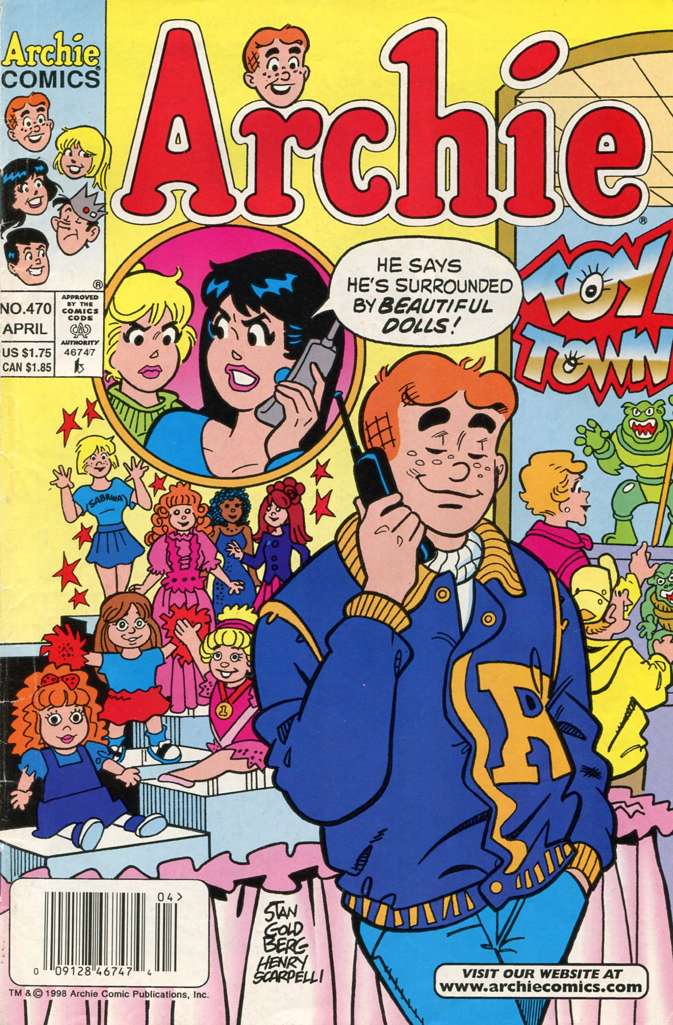 Archie #470 Newsstand Edition