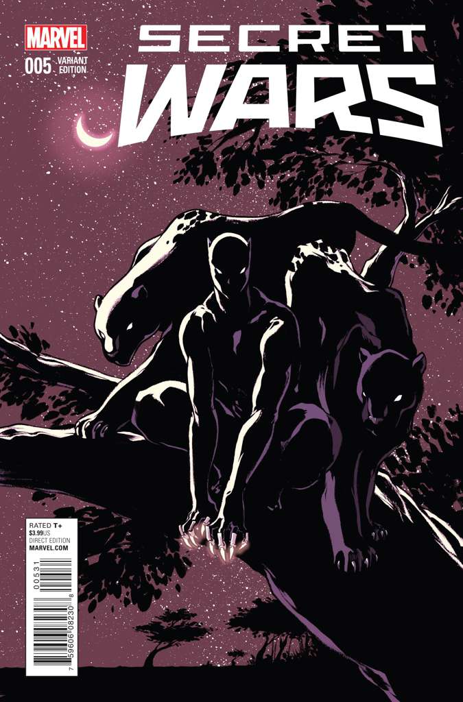 Secret Wars #5 Variation E