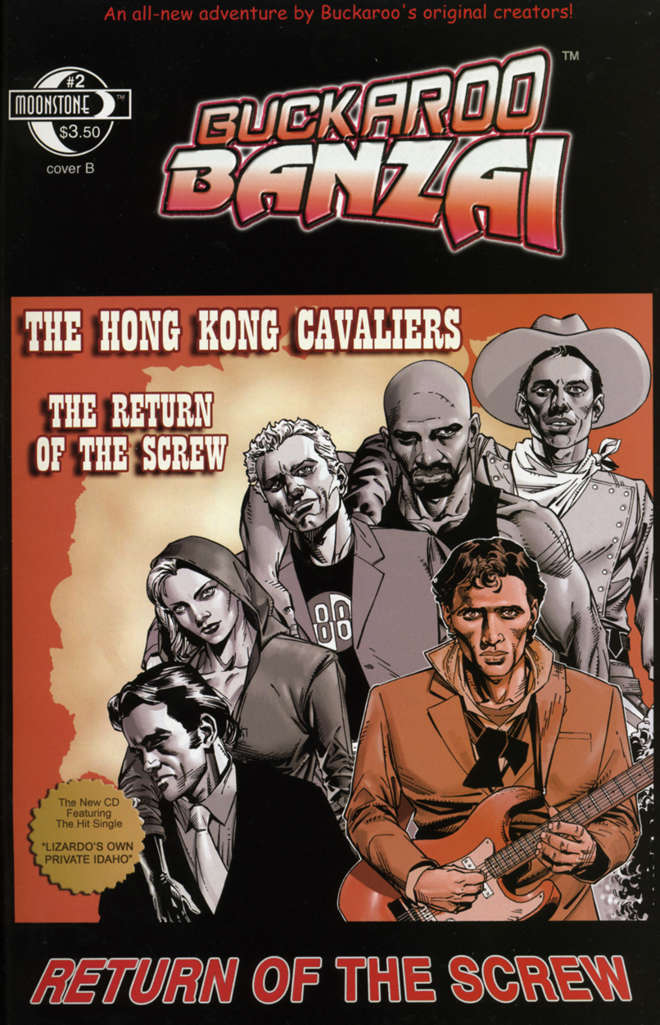 Buckaroo Banzai: Return of the Screw #2 Variation B