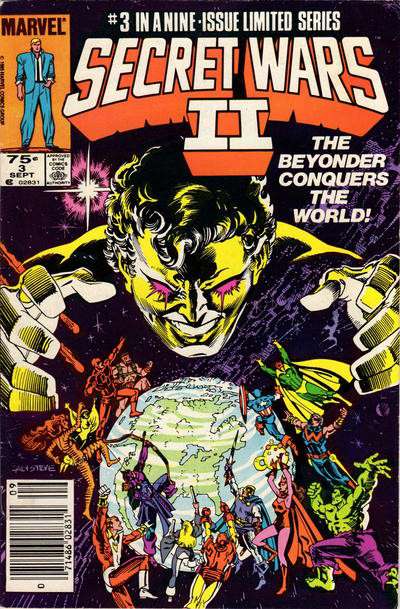 Secret Wars II #3 Newsstand Edition