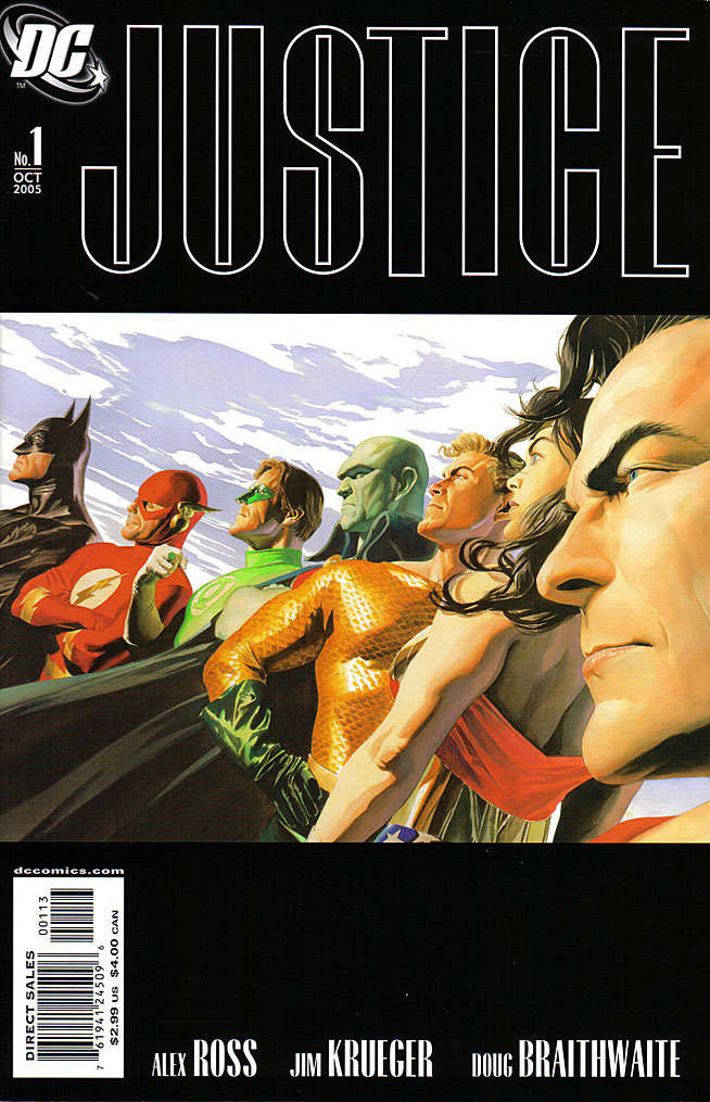Justice (DC) #1  - 3rd printing