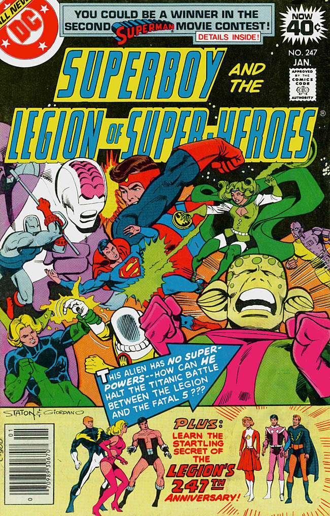 Superboy and the Legion of Super-Heroes #247