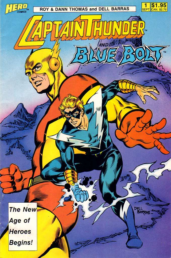 Captain Thunder and Blue Bolt