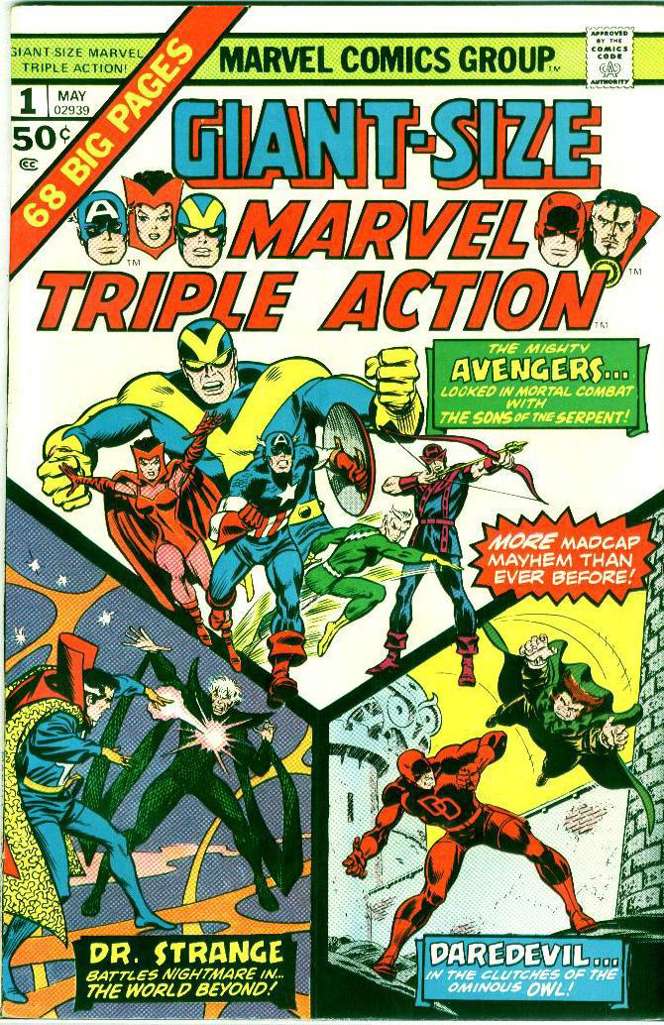 Giant-Size Marvel Triple Action #1