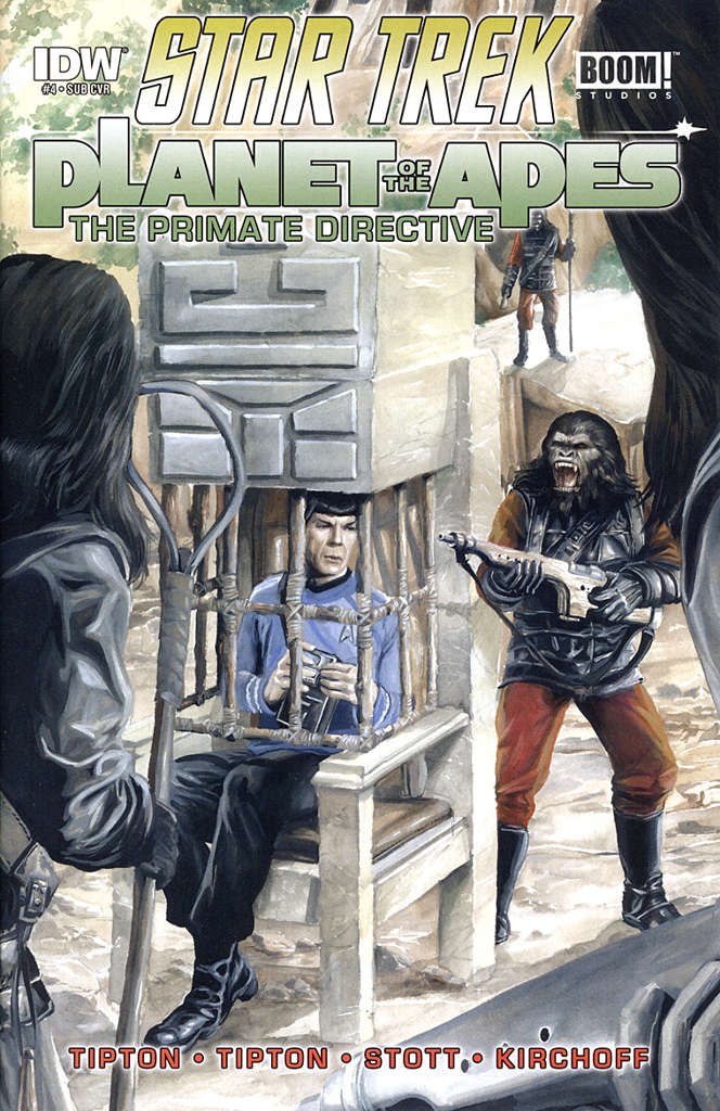 Star Trek/Planet Of The Apes: The Primate Directive #4 Variation A