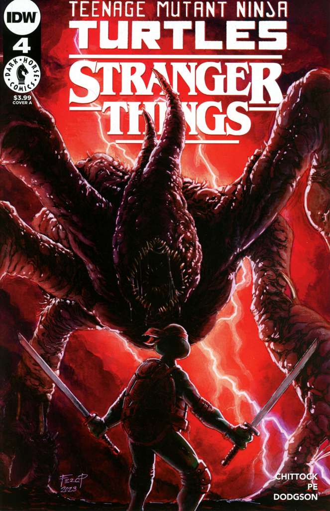 Teenage Mutant Ninja Turtles X Stranger Things #4 Variation A