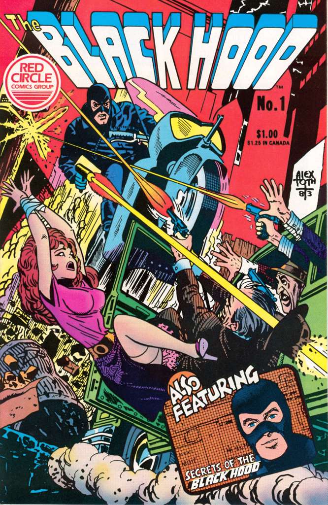 The Black Hood (Red Circle)