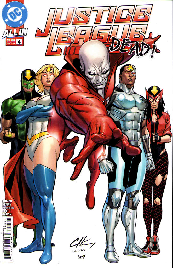 Justice League Red #4 Variation A