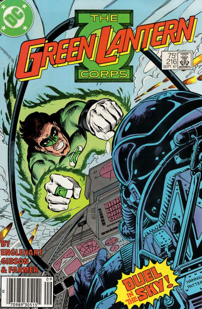 The Green Lantern Corps #216 Newsstand Edition