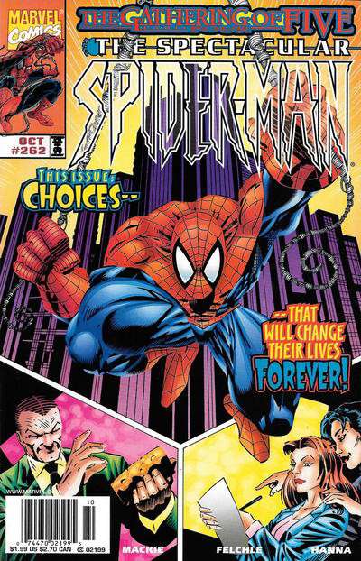 The Spectacular Spider-Man #262 Newsstand Edition