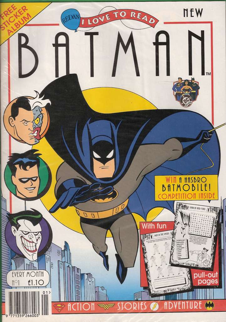 I Love to Read: Batman