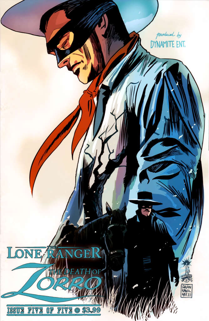 The Lone Ranger & Zorro: Death of Zorro #5 Variation A