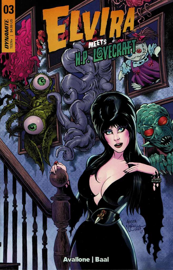 Elvira Meets H.P. Lovecraft #3 Variation A