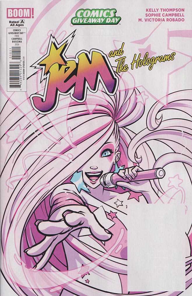 Jem and the Holograms/My Little Pony Flipbook