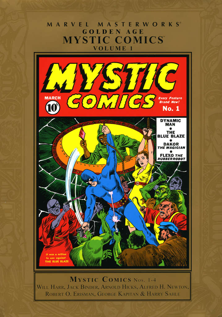 Marvel Masterworks: Golden Age Mystic Comics #1 Hardcover