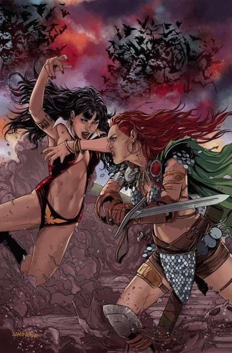 Vampirella Versus Red Sonja #1 Variation X