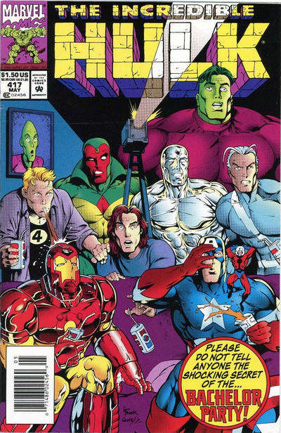 The Incredible Hulk #417 Newsstand Edition