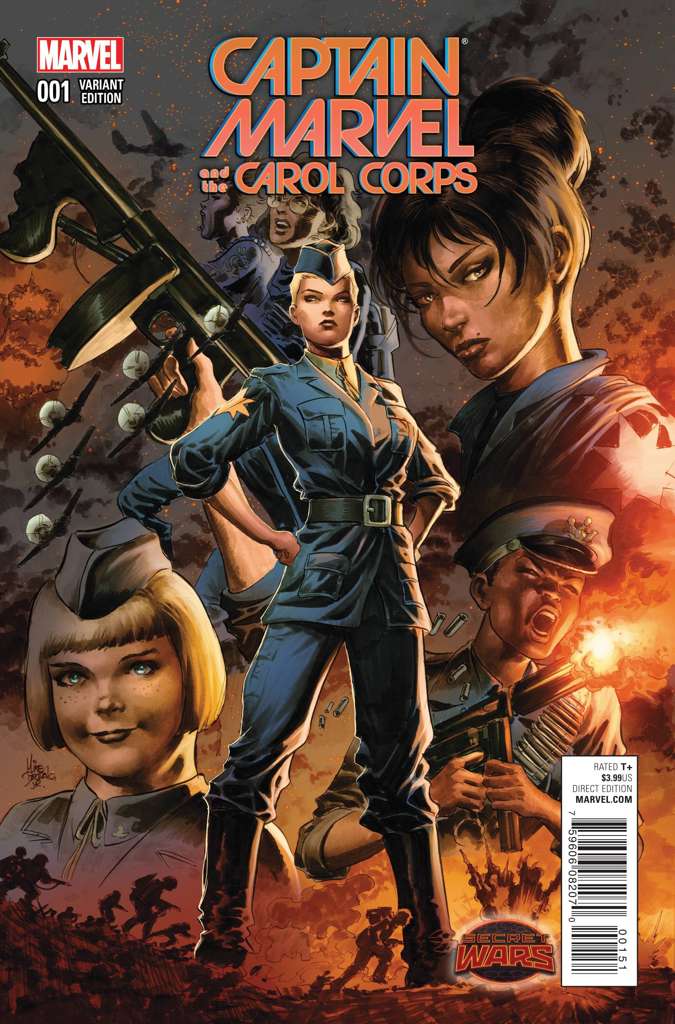 Captain Marvel & the Carol Corps #1 Variation D