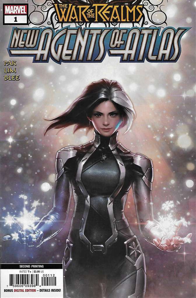 War of the Realms: New Agents of Atlas #1  - 2nd printing