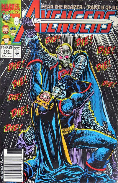 The Avengers #353 Newsstand Edition