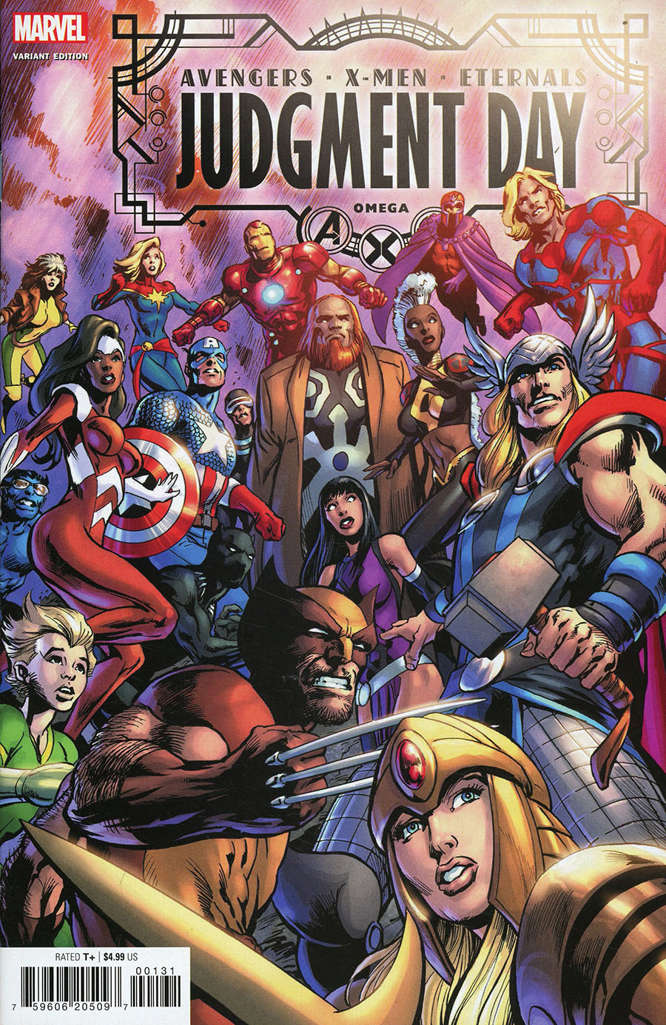 A.X.E.: Judgment Day Omega #1 Variation B