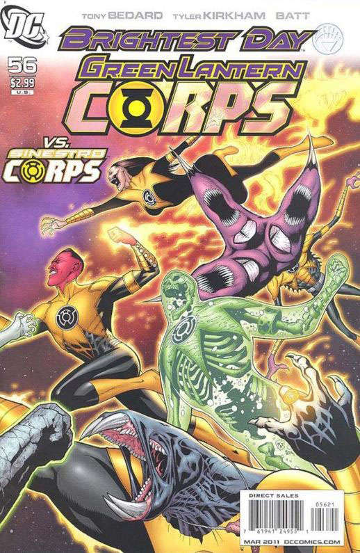 Green Lantern Corps (2nd Series) #56 Variation A