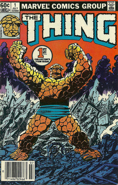 The Thing #1 Newsstand Edition