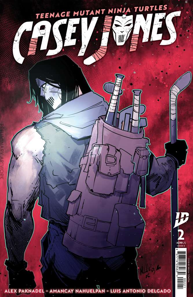Teenage Mutant Ninja Turtles: Casey Jones #2 Variation B