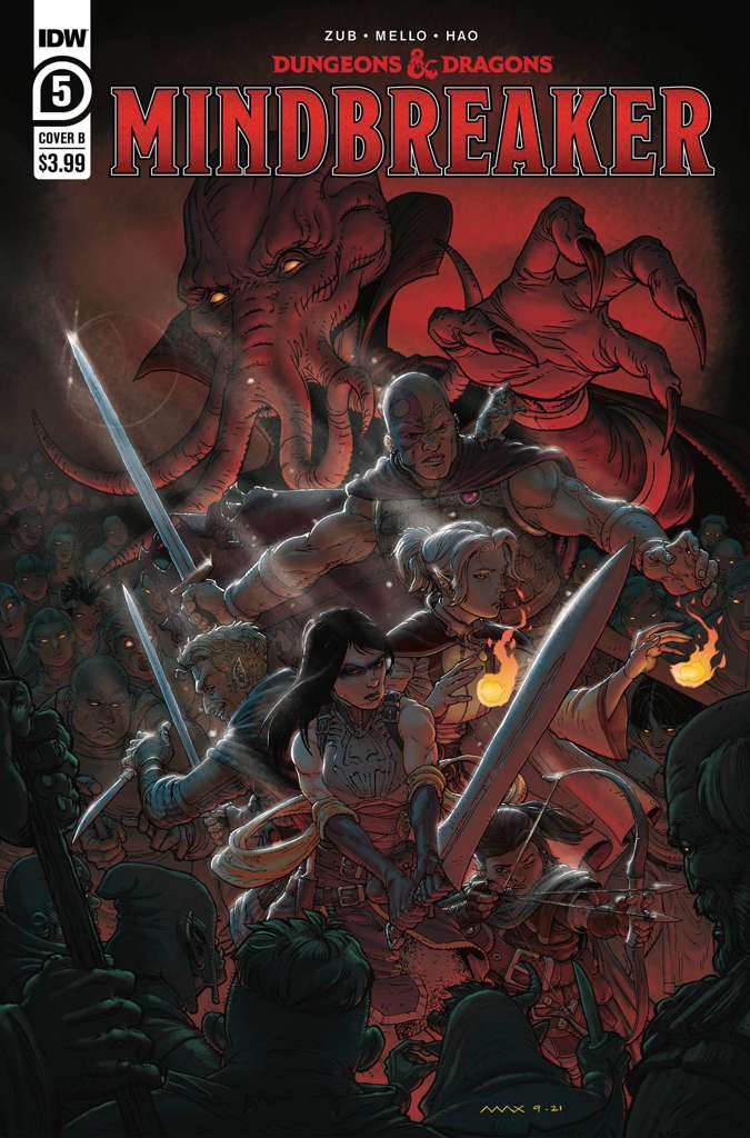 Dungeons & Dragons: Mindbreaker #5 Variation B