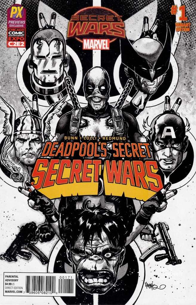 Deadpool’s Secret Secret Wars #1 Variation F