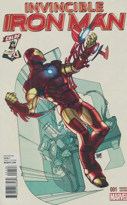 Invincible Iron Man (2nd Series) #1 Variation Y
