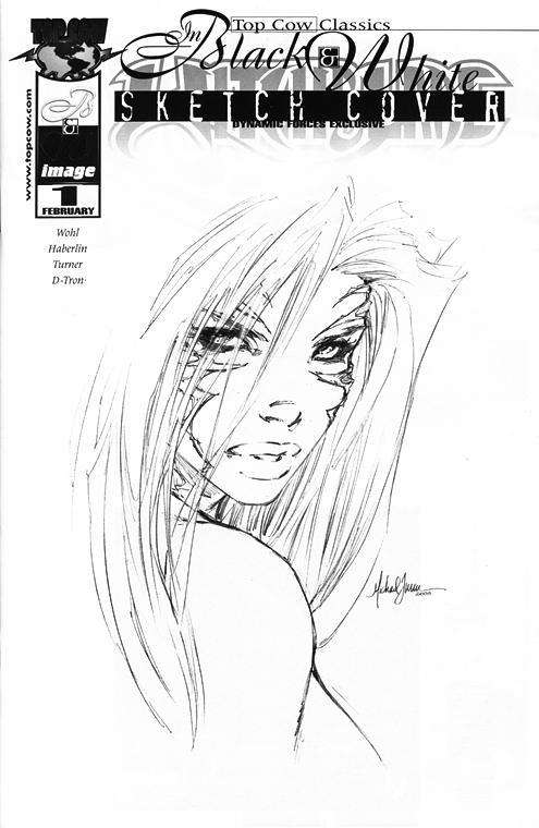 Top Cow Classics in Black and White: Witchblade #1 Variation A