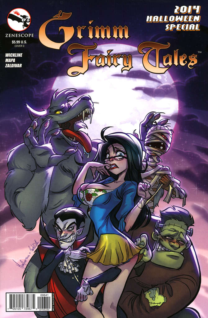 Grimm Fairy Tales Holiday Special #2014 Variation D