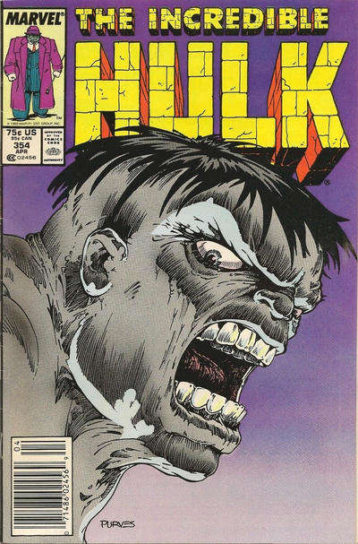 The Incredible Hulk #354 Newsstand Edition