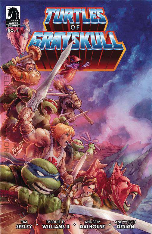 Masters of the Universe/Teenage Mutant Ninja Turtles: Turtles of Grayskull #4 Variation C