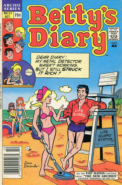 Betty’s Diary #21 Newsstand Edition