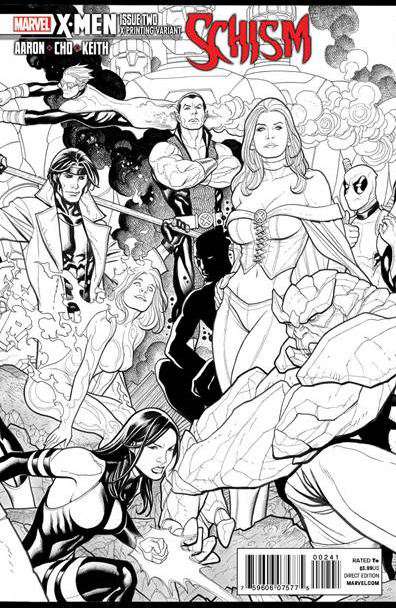 X-Men: Schism #2 Variation B