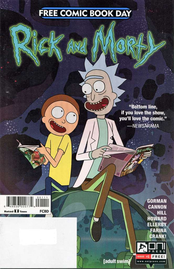 Rick & Morty Free Comic Book Day #2017