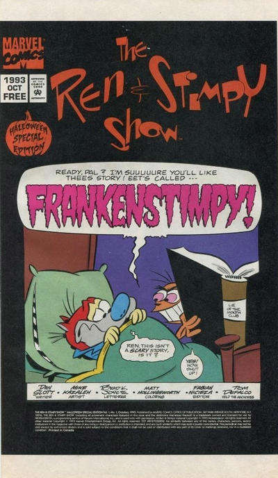 Ren &amp; Stimpy Show Halloween Special Edition