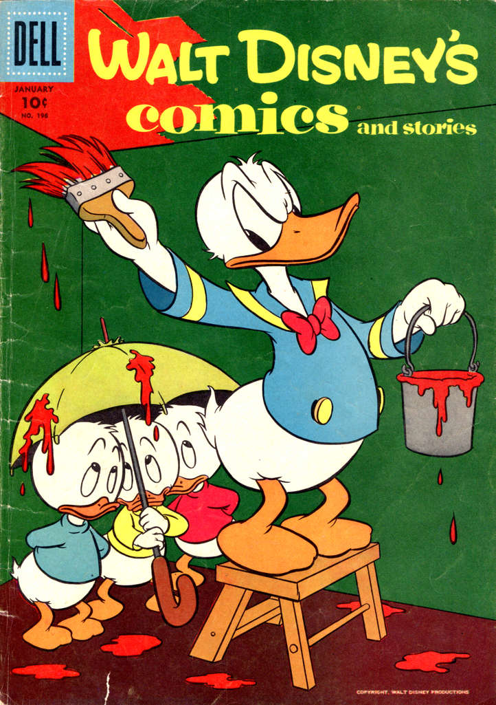 Walt Disney’s Comics and Stories #196