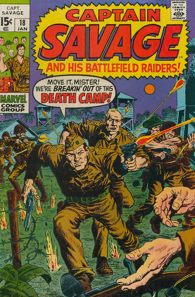 Capt. Savage and His Leatherneck Raiders #18