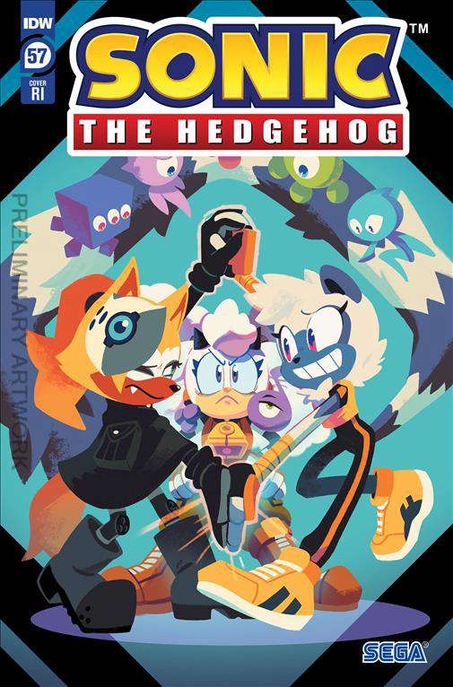 Sonic the Hedgehog (IDW) #57 Variation C